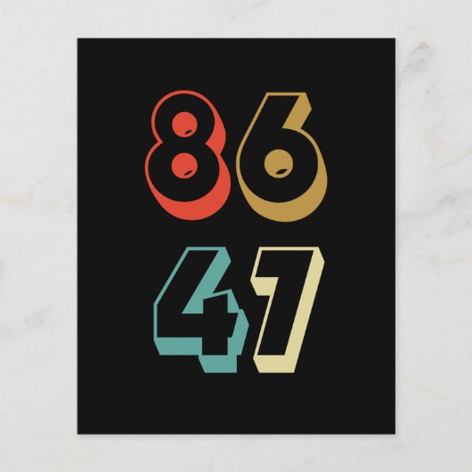 Prospectus 11,4 Cm X 14,2 Cm 8647 Ant-Trump (Devant)