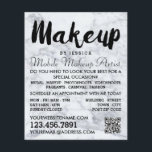 Prospectus 11,4 Cm X 14,2 Cm Advertising d'artist Marble<br><div class="desc">Marble Makeup Artist Advertising Flyers By The Business Card Store.</div>