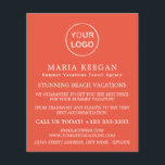 Prospectus 11,4 Cm X 14,2 Cm Agence de voyage simple et moderne Circulaire publ<br><div class="desc">Agence De Voyage Simple Et Moderne Flyers Publicitaires Par Le Magasin Carte de visite.</div>