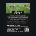 Prospectus 11,4 Cm X 14,2 Cm Agriculture Drone Portrait, Drone Rental Company<br><div class="desc">Ferme Portrait De Drone,  Drone Rental Company Flyers Publicitaires Par Le Magasin Carte de visite.</div>