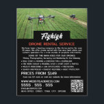 Prospectus 11,4 Cm X 14,2 Cm Agriculture Drone Portrait, Drone Rental Company<br><div class="desc">Ferme Portrait De Drone,  Drone Rental Company Flyers Publicitaires Par Le Magasin Carte de visite.</div>