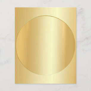 Prospectus 11,4 Cm X 14,2 Cm Ajouter Votre Modèle De Texte Personnalisé Faux Go