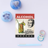 PROSPECTUS 11,4 CM X 14,2 CM ALCOOL SOLUTION MAN (Simple)