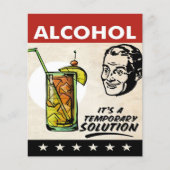 PROSPECTUS 11,4 CM X 14,2 CM ALCOOL SOLUTION MAN (Devant)