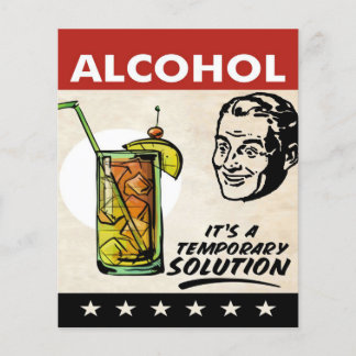 PROSPECTUS 11,4 CM X 14,2 CM ALCOOL SOLUTION MAN