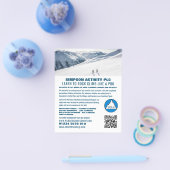 Prospectus 11,4 Cm X 14,2 Cm Alpinistes, Randonnée et Escalade (Simple)