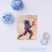 Prospectus 11,4 Cm X 14,2 Cm American football play (Simple)