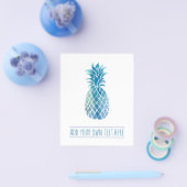 Prospectus 11,4 Cm X 14,2 Cm ananas bleu (Simple)