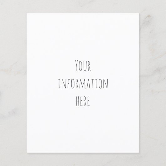 Prospectus 11,4 Cm X 14,2 Cm ananas tropical aquarelle (Dos)