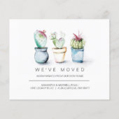 Prospectus 11,4 Cm X 14,2 Cm Aquarelle budgétaire Plante pointé Déplacement (Devant)