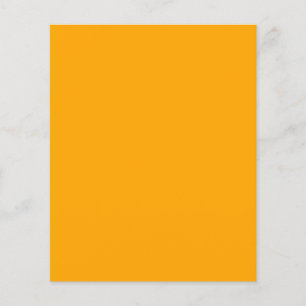 Prospectus 11,4 Cm X 14,2 Cm Arrière - plan Jaune Soleil Vous Pouvez Customiser