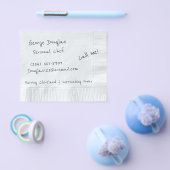 Prospectus 11,4 Cm X 14,2 Cm Arrière - plan Napkin (Simple)