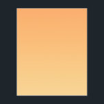 Prospectus 11,4 Cm X 14,2 Cm Arrière - plan orange et jaune<br><div class="desc">Un dégradé orange et jaune.</div>