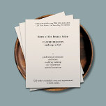 Prospectus 11,4 Cm X 14,2 Cm Artiste de maquillage métallique Faux simple et él<br><div class="desc">Elégant menu / brochure modèle design pour professionnels de la beauté (maquillage,  cosmétique,  beauté consultant). Design simple et élégant avec arrière - plan faux métal/dégradé. Si vous avez besoin d'aide pour customiser ce produit,  veuillez nous contacter.</div>