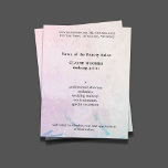 Prospectus 11,4 Cm X 14,2 Cm Artiste maquillage Pastel simple et élégant<br><div class="desc">Elégant menu / brochure modèle design pour professionnels de la beauté (maquillage,  cosmétique,  beauté consultant). Design simple et élégant avec arrière - plan pastel. Si vous avez besoin d'aide pour customiser ce produit,  veuillez nous contacter.</div>