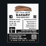Prospectus 11,4 Cm X 14,2 Cm Baguettes fraîches, Boulangeries, Boulangerie Publ<br><div class="desc">Baguettes Fraîches,  Boulangeries,  Boulangerie Flyers Publicitaires Au Magasin Carte de visite.</div>