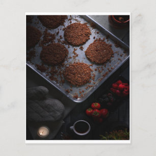 Prospectus 11,4 Cm X 14,2 Cm Baking Un peu de chocolat Cookies