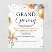 Prospectus 11,4 Cm X 14,2 Cm Ballons d'ouverture et coupe du ruban (Devant)