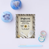 Prospectus 11,4 Cm X 14,2 Cm Barbecue Grillades Cuisine (Simple)