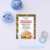 Prospectus 11,4 Cm X 14,2 Cm Barbecue Reunion Restauration rapide (Simple)