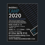 Prospectus 11,4 Cm X 14,2 Cm Bat de baseball en néon bleu, Camp de baseball Pub<br><div class="desc">Bat De Baseball En Neon Bleu,  Camp De Baseball Flyers Publicitaires Par Le Magasin Carte de visite.</div>
