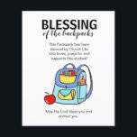 Prospectus 11,4 Cm X 14,2 Cm Bénédiction des cartables<br><div class="desc">Conçu par The Arty Apples</div>