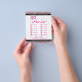 Prospectus 11,4 Cm X 14,2 Cm Bijou Diamant Rose luxe (main)