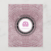 Prospectus 11,4 Cm X 14,2 Cm Bijou Diamant Rose luxe (Dos)