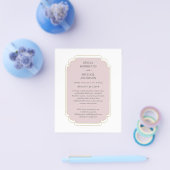 Prospectus 11,4 Cm X 14,2 Cm Bilingue Espagnol Boda Mariage Budget (Simple)