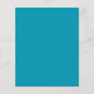 Prospectus 11,4 Cm X 14,2 Cm Bleu (Munsell) (couleur solide)