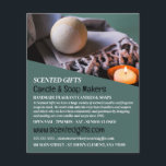 Prospectus 11,4 Cm X 14,2 Cm Bombe de bain & bougie, bougie et fabricant de sav<br><div class="desc">Bain Bombe & Bougie,  Bougies & Bougies De Savon Fabriquant Des Flyers Publicitaires Par Le Magasin Carte de visite.</div>