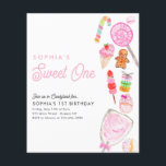 Prospectus 11,4 Cm X 14,2 Cm Bon marché SWEET ONE Candy Kids Candyland 1er anni<br><div class="desc">Cute SWEET ONE Candy Kids Candyland 1er anniversaire Invitation</div>