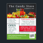 Prospectus 11,4 Cm X 14,2 Cm Bonbons Ours Gummy, Fournitures de confiserie Adve<br><div class="desc">Candy Gummy Bears,  Confiserie Fournit Des Flyers Publicitaires Par Le Magasin Carte de visite.</div>