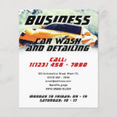 Prospectus 11,4 Cm X 14,2 Cm Bouchon d'eau automobile (Dos)