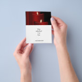 Prospectus 11,4 Cm X 14,2 Cm Bougies, rouge (main)