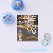 Prospectus 11,4 Cm X 14,2 Cm boulangerie / pâtisserie (Simple)