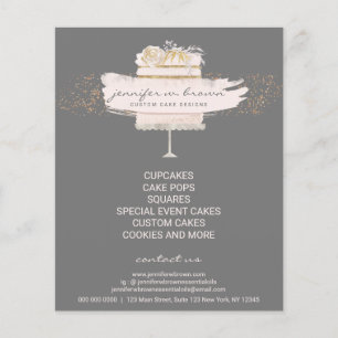 Prospectus 11,4 Cm X 14,2 Cm Boulangerie Pâtisserie Pâtisserie Cuisine Décorée 