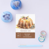 Prospectus 11,4 Cm X 14,2 Cm Brochure de boulangerie (Simple)