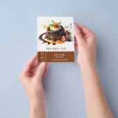 Prospectus 11,4 Cm X 14,2 Cm Brochure de boulangerie (main)