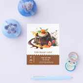 Prospectus 11,4 Cm X 14,2 Cm Brochure de boulangerie (Simple)