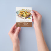 Prospectus 11,4 Cm X 14,2 Cm Brochure de boulangerie (main)