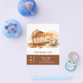 Prospectus 11,4 Cm X 14,2 Cm Brochure de boulangerie (Simple)