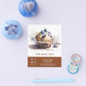 Prospectus 11,4 Cm X 14,2 Cm Brochure de boulangerie (Simple)