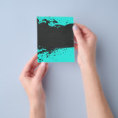 Prospectus 11,4 Cm X 14,2 Cm Brochure de la partie de peinture (main)