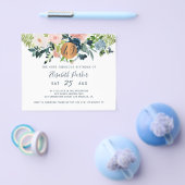 Prospectus 11,4 Cm X 14,2 Cm Budget 40e fête d'anniversaire fleurie Invitation (Simple)