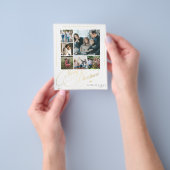 Prospectus 11,4 Cm X 14,2 Cm Budget 6 photos famille Noël (main)