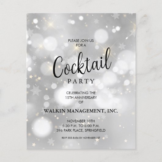 Prospectus 11,4 Cm X 14,2 Cm Budget annuel des affaires (Devant)