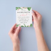 Prospectus 11,4 Cm X 14,2 Cm Budget Bachelorette Weekend Itinerary Tropical (main)