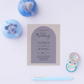 Prospectus 11,4 Cm X 14,2 Cm BUDGET Bilingue Espagnol Anglais Boda Mariage (Simple)