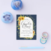Prospectus 11,4 Cm X 14,2 Cm BUDGET Bilingue Mariage espagnol Boda (Simple)